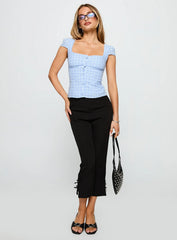 Getting Close Button Up Top Blue Check
