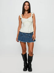 Madaleine Top Floral