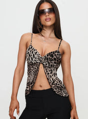 Chandani Cami Top Brown
