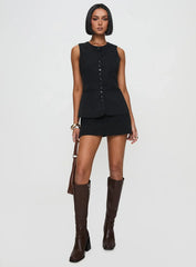 Islington Top Black
