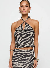 Eleganza Top Zebra