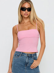 Race My Mind Top Pink