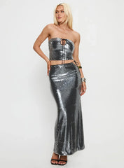 Kalokairi Keyhole Tube Top Black