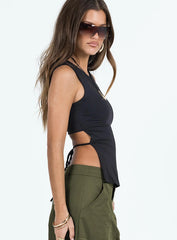 Uzo Top Black