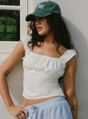 Thaliah Top White