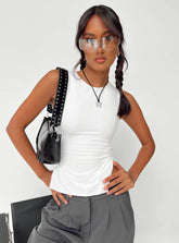 Uzo Top White