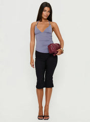 Jessicca Hardware Detail Cami Top Blue
