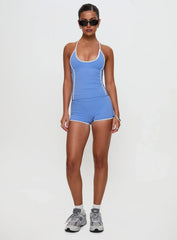Fast Track Active Halter Top Blue
