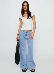 Rehna Short Sleeve Top Grey Marle