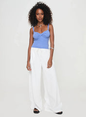 Dalma Twist Top Blue