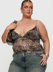 Fast Times Top Leopard Curve