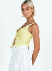 Merrelle Top Lemon