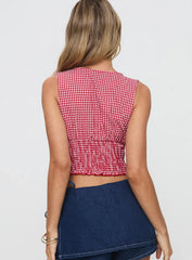 Mixing It Up Top Red / White