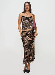 Enigmatic Cami Top Leopard