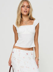 Thaliah Top White