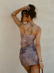 Eustacia Top Leopard