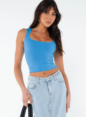 Back In Time Top Blue