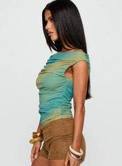 Best Days Ruched Top Multi
