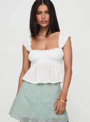 Summerfield Top White