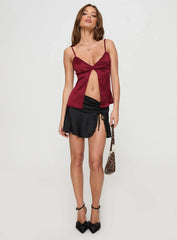 Gunnar Top Burgundy