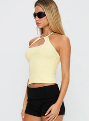 Intellect Top Yellow / White