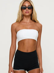 End Goal Active Bandeau Top White