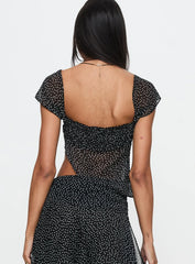 District Top Onyx Polka