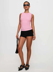 Goodnight And Go Textured Top Pink